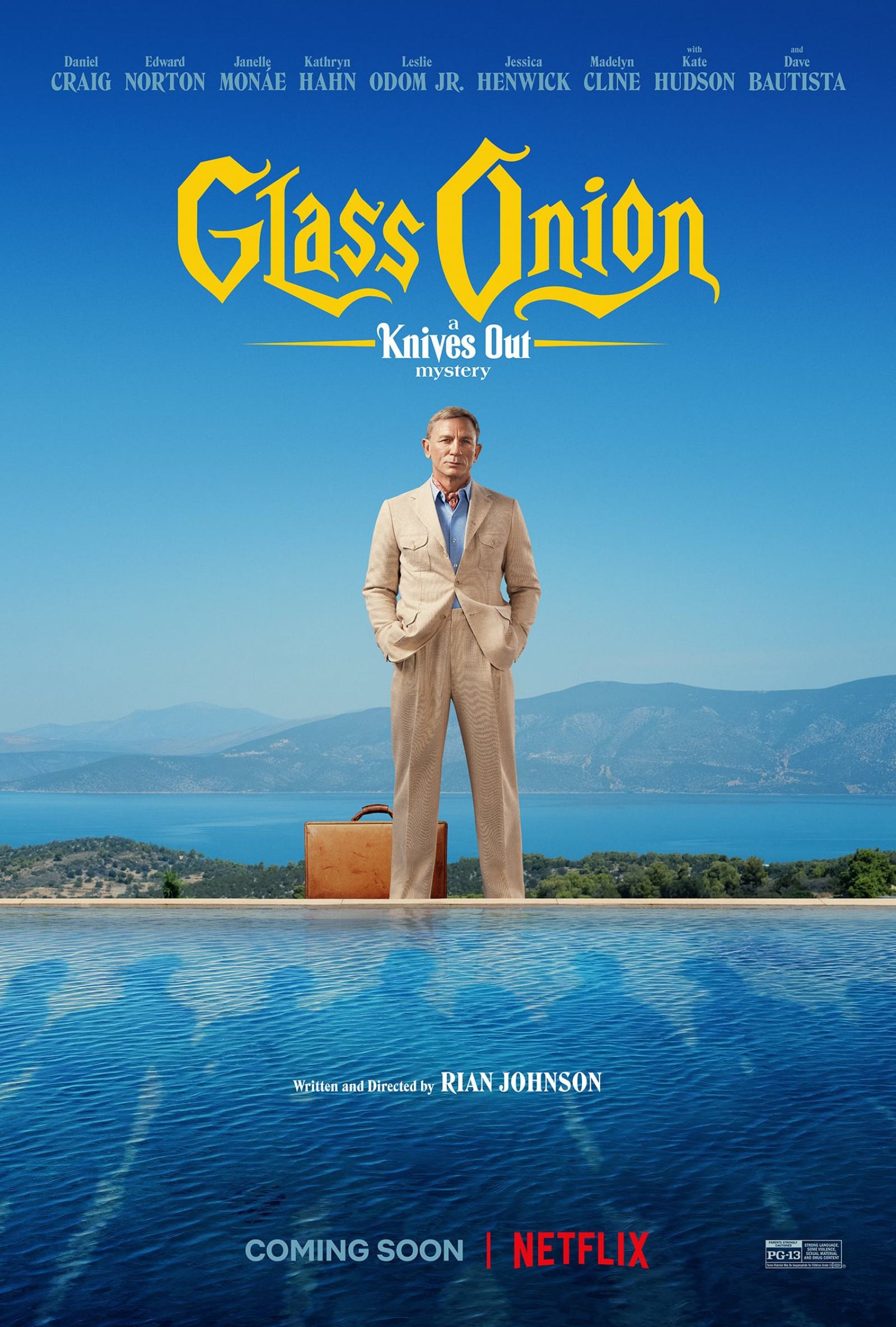 Glass Onion : Knives Out Mystery Film Review and Trailer